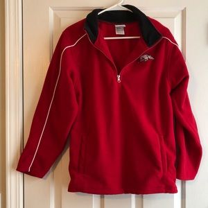 Razorbacks Fleece 3/4 Zip